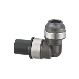 Onda Seisakusho WPL39-1313-S Resin Pipe Fitting [Double Lock Joint P WPL39 Type HIVP Conversion Elbow]