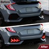 SDTSSYVE Led Fog Lights Lamp Fit for 2017-2021 Honda Civic