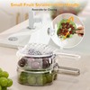 BOPOREAE Multifunctional Fruit and Vegetable Washing Bowl with Lid, Fruit