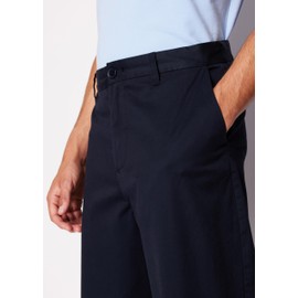A|X Armani Exchange Men's Clean Limited Milano Edition Cotton Trouser Pants, Navy Blue