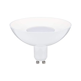 Paulmann LED Reflector GU10 White/White, 3-Stage Dimmable via Wall Switch, Diameter 100 mm, 4.9 W, 360 lm, Warm White (3000 K), QPAR, Perfect for URail Spotlights