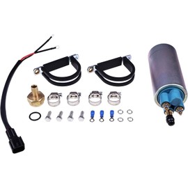 Demfec Fuel Pump 69J-24410-00-00 69J-24410-01-00 Low Pressure VST Pump Compatible with Yamaha Outboard 200 225 250 HP Four-Stroke, 2002-2018 Replaces 69J-24410-02-00