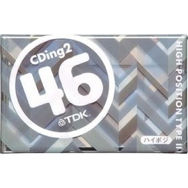 TDK Audio Cassette Tape (High) Posy CDing2 46 Minutes [CD2 – 46U]