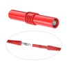 Goupchn Insulated 4mm Banana Female to Female Jack Socket Connector