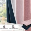 Geomoroccan Ombre 100% Blackout Curtains 63 Inch Length 2 Panels