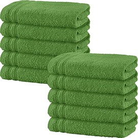 Erwin Müller Heidelberg Hand Towel 50 x 80 cm Pack of 10 Apple Green