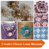 Flower Loom, Round Knitting Loom Set with 1 Plastic Needles