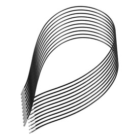 DOITOOL 10pcs Waxed Cord for Jewelry Making Necklace String with Clasp for DIY Necklaces Bracelets and Anklets Unisex Craft Supplies