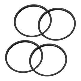 HEROFFIX Set of 4 A/C Decoration Air Conditioning Outer Vent Rings Cover for Toyota Tacoma 2016-2022 Car Interior Trim Replacement Accessory Black