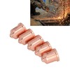 Plasma Electrode Tip, 5Pcs 220819 Light Weight Brass Plasma Cutting