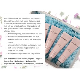 10x30ml PARADOX REPAIR 3 IN 1 ORGANIC HAIR CONDITIONER TRAVEL SIZE