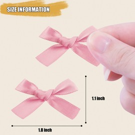 Mini Hair Bows for Women Girls Cute Hair Clips Small Alligator Hair Ribbon Accessories -30P - Black White Pink