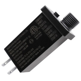 4.5V 3.6W LED Power Supply Low Voltage LED Transformer Class 2 Power Supply Waterproof IP44 Seasonal Use LED Driver US Plug 8 Modes LED Adapter for String Light, Projector Light, Lawn Lamp (1)
