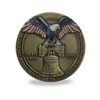 US Liberty Bell Coin Don't Tread on Me Challenge Coin