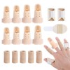 Pluvyze 15-piece set finger splint, finger protection, including 8 finger
