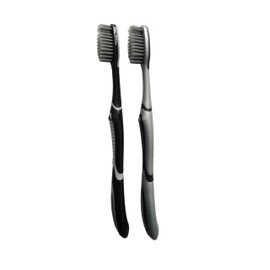 Charcoal Whitening Toothbrushes - 2 Pack