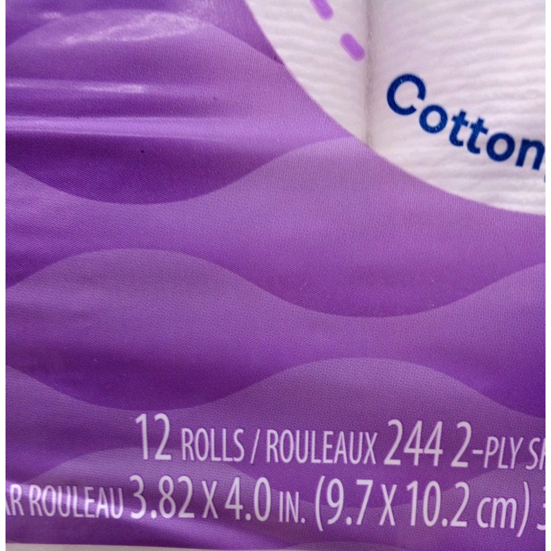 Cottonelle Ultra Comfort Toilet Paper 12 Rolls Equal 48 Rolls
