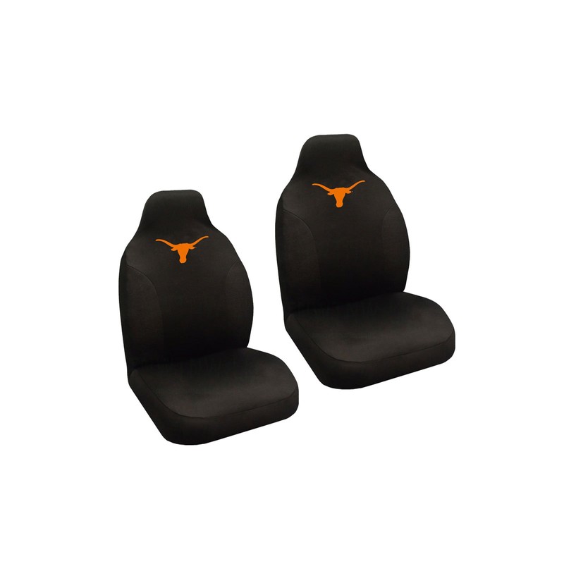 MULTI_B Texas Longhorns 2 Seat Covers and Wheelcover with
