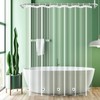 UFRIDAY 96 inches Shower Curtain Liner Long Clear, Waterproof PEVA,