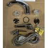 Danze Melrose Collection 2-Handle Roman Faucet Trim w/ Shower D309702CPBVT