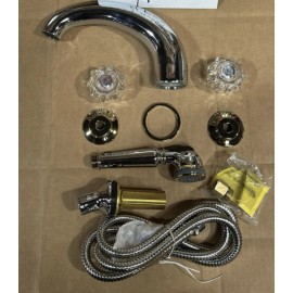 Danze Melrose Collection 2-Handle Roman Faucet Trim w/ Shower D309702CPBVT NEW