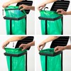 Grizzly Sack Holder Black Lid Adjustable 120L Refuse Bag Stands