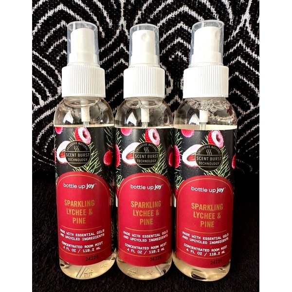BOTTLE UP JOY 3pk BOTTLE UP JOY SPARKLING LYCHEE &