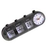 Calendar Alarm Clock Innovative Shape Decorative Jump Desktop Clock for