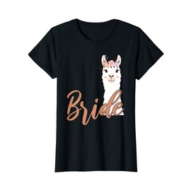 Women's Bride to be Lama Alpaca Alpaca JGA Engagement Gift T-Shirt