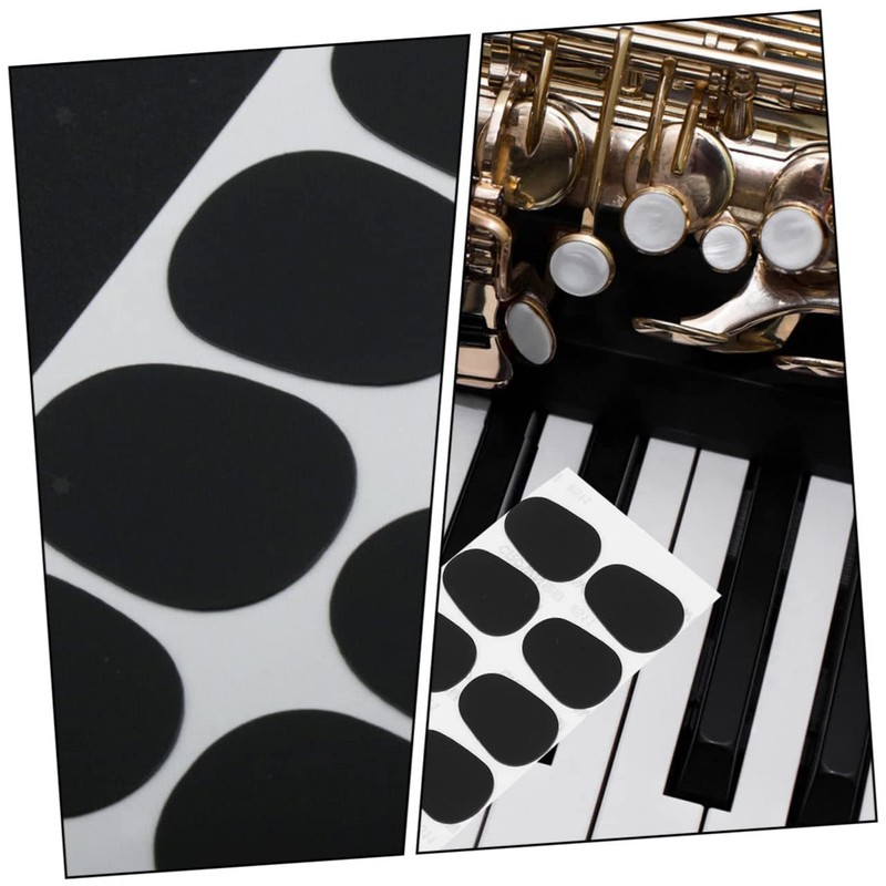 Kisangel Saxophone Tooth Pad Brush Set with Pig Bristle Cleaning