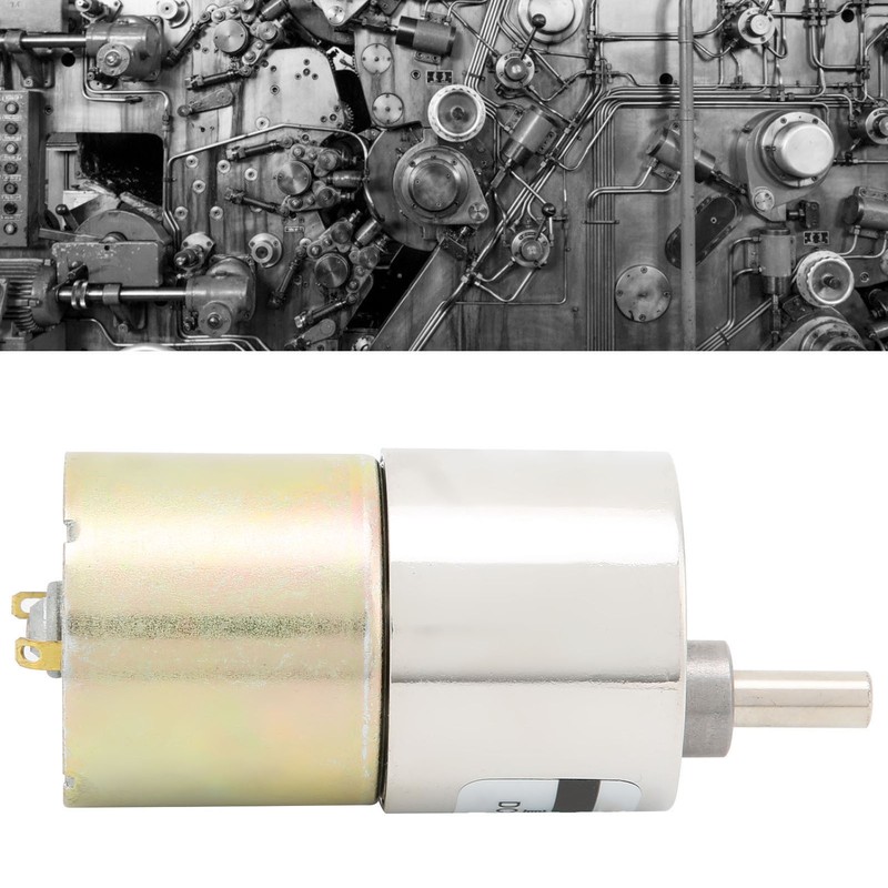 DC Reduction Motor Adjustable Speed CW/CCW DC12V with Bracket for