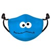 Difuzed FM167185SES Sesamestreet Adjustable Face Mask, Blue, one size