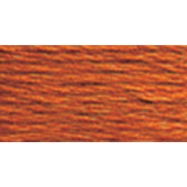DMC 117-921 6 Strand Embroidery Cotton Floss, Copper, 8.7-Yard