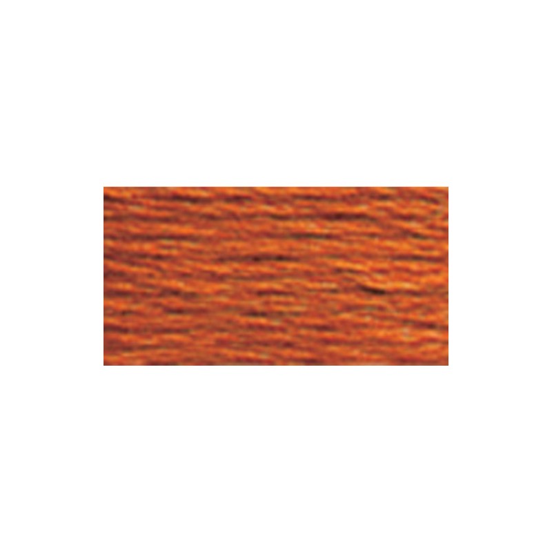 DMC 117-921 6 Strand Embroidery Cotton Floss, Copper, 8.7-Yard