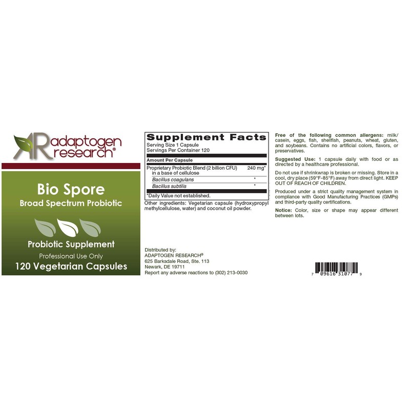 Bio Spore Broad Spectrum Probiotic | Soil-Based (SBO) & Shelf-Stable