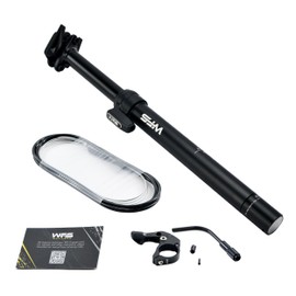 WFS Flex Remote External Dropper Post 27.2X395mm Travel 110mm, Black, SP03JD27.2X395BLK