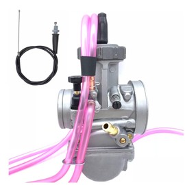 YJGZSVK 36mm PWK36 Carburetor & Throttle Cable Motorcycle Dirt Bike ATV for Yamaha YZ125
