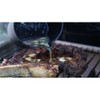 Outset Basting Pot and Brush, Cast Iron Pan and Sauce