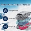 Big Ski Socks Kids Boys Winter Warm Snow Socks Thick