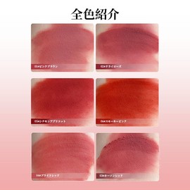 Matte Lip Tint - Sheer - Bright, Skin Beautiful, Multi-Color Choice, Long Lasting Lock Color (04 - Bright Red)