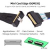NFHK PCI-E 5.0 Mini Cool Edge IO MCIO Angled PCI-E