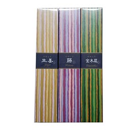 nippon kodo Kayuragi Incense Set of 3 Scents (Ginger, Osmanthus and Wisteria) 40 Sticks in Each Scent