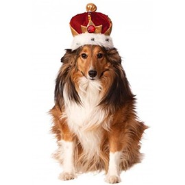 Rubie's King's Crown Pet Costume Accessory, Medium/Large