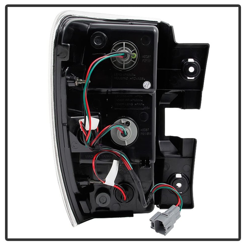 ACANII - For Blk 2005-2009 Chevy Equinox Tail Lights Brake