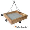 Cedar Platform Bird Feeder - Made in USA