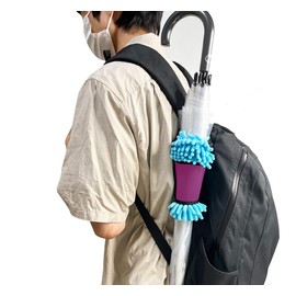 The "Umbrella Holder" "Kasamon" "Umbrella Holder" that removes rain drops by simply putting a wet umbrella into the "Kashamon" is a "umbrella holder" that wipes off the drips by putting it in the