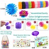 SIENIANLINE Gears Interlocking Learning Set - Building Set for Beginners
