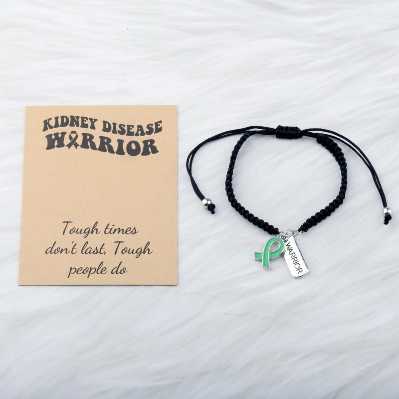 CHOORO Kidney Disease Awareness Adjustable Bracelet Kidney Disease Warrior Gift