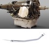 22in Transmission Oil Dipstick Silver Chrome Stainless Steel Tube for