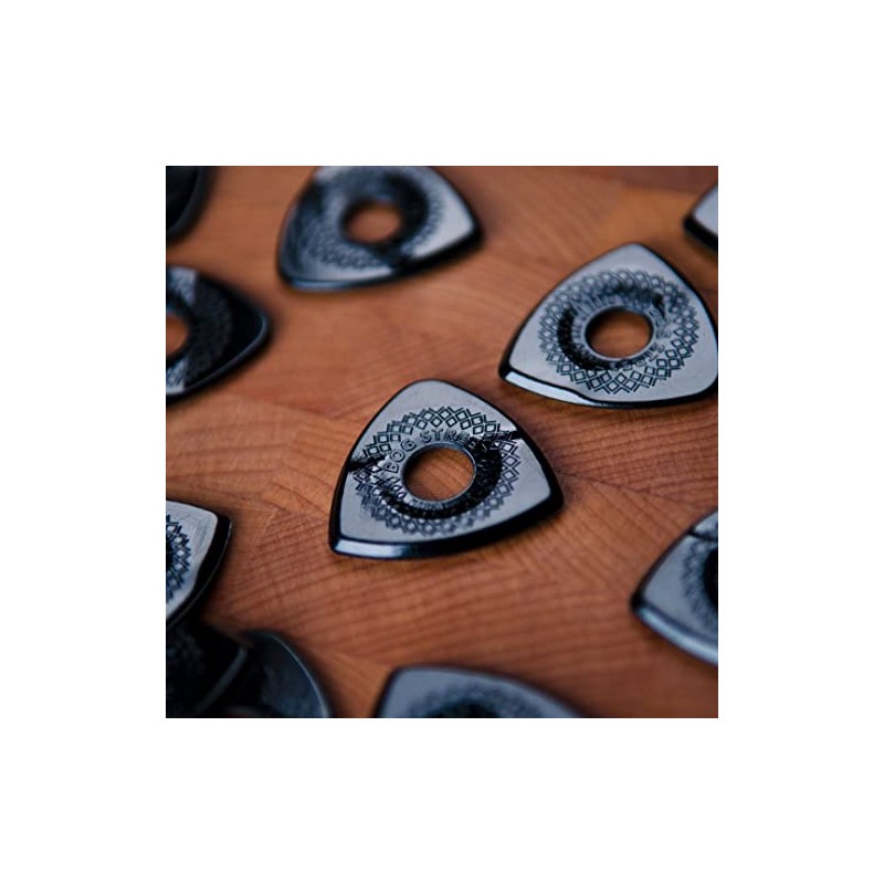 Bog Street AXE BLADE ULTEM-TAK Ergonomic Guitar Picks, Heavy, One